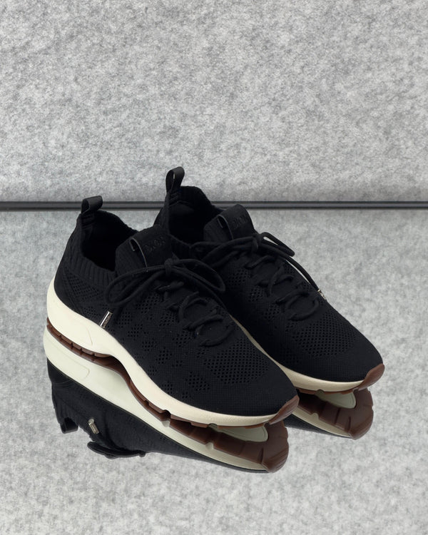 Dior B80 Lounge sneakers in black.