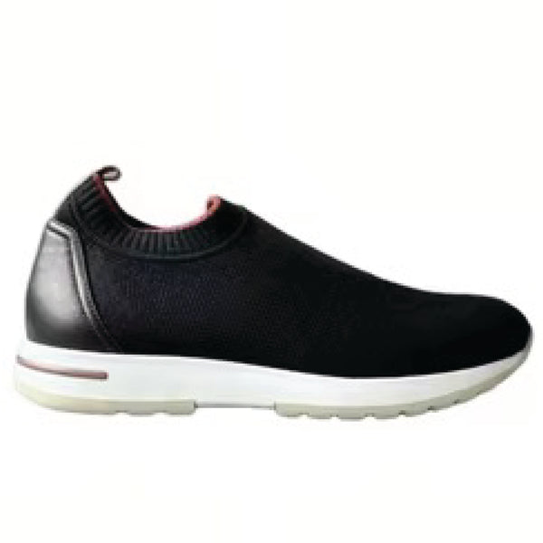 Loro Piana Knit Fabric 360 LP Flexy Walk Black