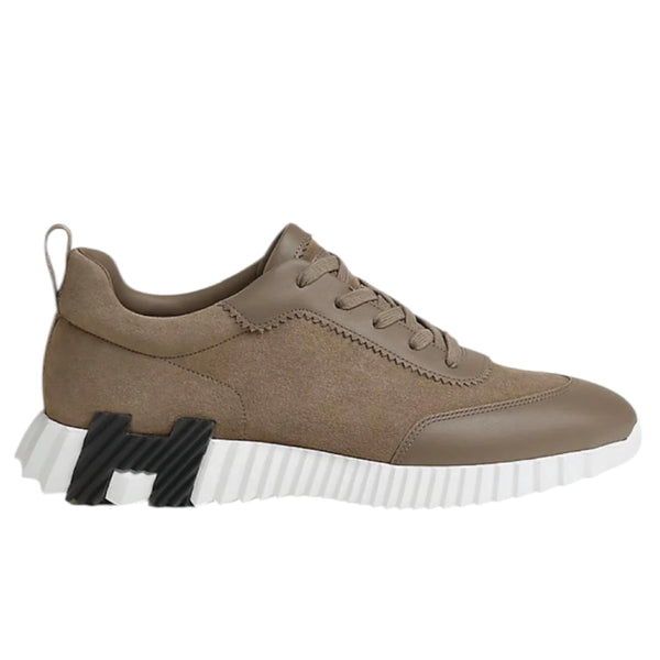 Hermes Bouncing Sneaker Calf & Suede ETOUPE